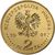  Монета 2 злотых 2001 «Михал Седлецкий (1873 — 1940)» Польша, фото 2 