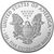  Монета 1 доллар 2020 «Шагающая свобода» США (серебро), фото 2 