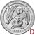  Монета 25 центов 2020 «Национальный парк Американского Самоа» (51-й нац. парк США) D, фото 1 