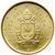  Монета 50 евроцентов 2017 «Герб папы» Ватикан (в коинкарте), фото 1 
