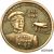  Монета 1 рубль 2013 «Покрышкин» (копия жетона) медь, фото 1 