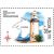  2 почтовые марки «200 лет Еникальскому маяку. 125 лет Меганомскому маяку» 2020, фото 2 