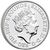  Монета 5 фунтов 2021 «​Белая борзая Ричмонда​» (Звери Королевы) в буклете, фото 3 