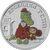  Цветная монета 25 рублей 2020 «Крокодил Гена» (цветная) в блистере, фото 1 