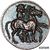  Монета диобол 122 до н.э. Древняя Греция (копия), фото 1 