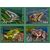  4 почтовые марки «Фауна России. Лягушки» 2021, фото 1 