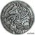  Коллекционная сувенирная монета хобо никель 1 доллар 1885 «Анубис» США, фото 1 