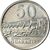  Монета 50 гуарани 2008 Парагвай, фото 1 