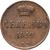  Монета денежка 1859 ЕМ Александр II F, фото 1 