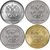  Комплект разменных монет России 2021 г. (4 монеты), фото 2 