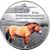  Монета 5 гривен 2021 «Лошадь Пржевальского» Украина, фото 1 