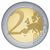  Монета 2 евро 2021 «Таршиенский храмовый комплекс» Мальта, фото 2 