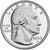  Монета 25 центов 2022 «Доктор Салли Райд» (Выдающиеся женщины США) S, фото 2 