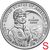  Монета 25 центов 2022 «Доктор Салли Райд» (Выдающиеся женщины США) S, фото 1 