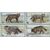  4 почтовые марки «Фауна России. Дикие кошки. Манул, Лесной кот, Камышовый кот» 2014, фото 1 