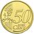  Монета 50 евроцентов 2019 Люксембург, фото 2 