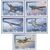  5 почтовых марок «Бомбардировщики. К 125-летию со дня рождения А.Н.Туполева» 2013, фото 1 