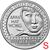  Монета 25 центов 2022 «Анна Мэй Вонг» (Выдающиеся женщины США) S, фото 1 