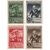  4 почтовые марки «150-летие взятия крепости Измаил войсками под командованием Суворова» СССР 1941, фото 1 
