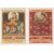  2 почтовые марки «Декоративно-прикладное искусство народов Советского Союза» СССР 1958, фото 1 