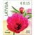  3 почтовые марки «Стандарт. Флора. Цветы» Латвия 2023, фото 2 
