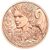  Монета 10 евро 2024 «Пион. Язык цветов» Австрия, фото 1 